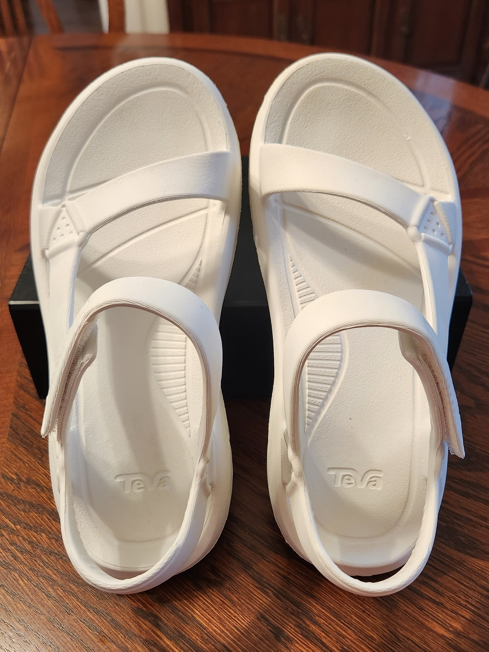 Teva Women's Hurricane Drift Water Sandal White Floatable Size 8 Sport Festival - Picture 7 of 9